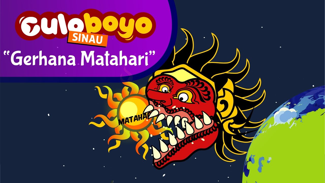 Culoboyo Gerhana Matahari | Kartun Lucu Culoboyo