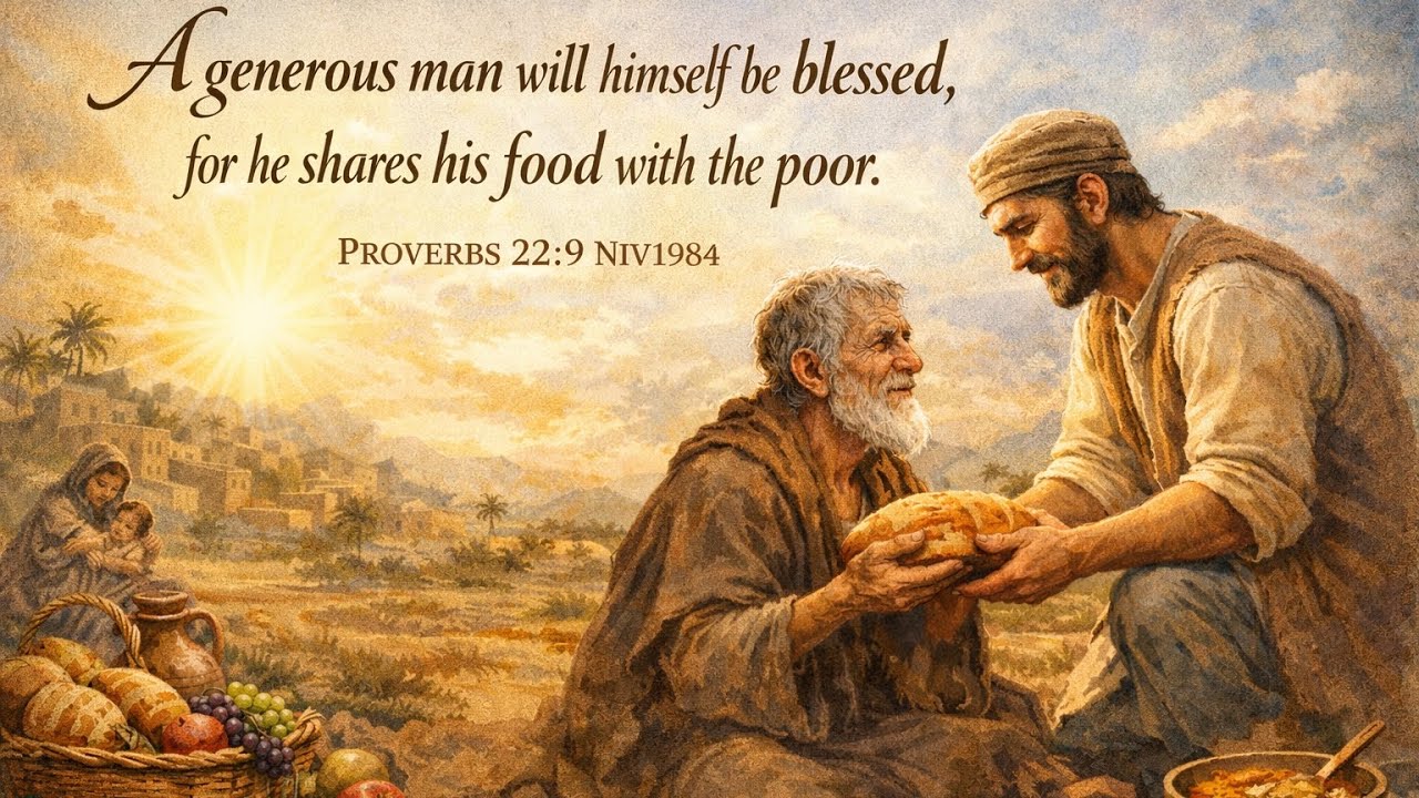 Be generous.