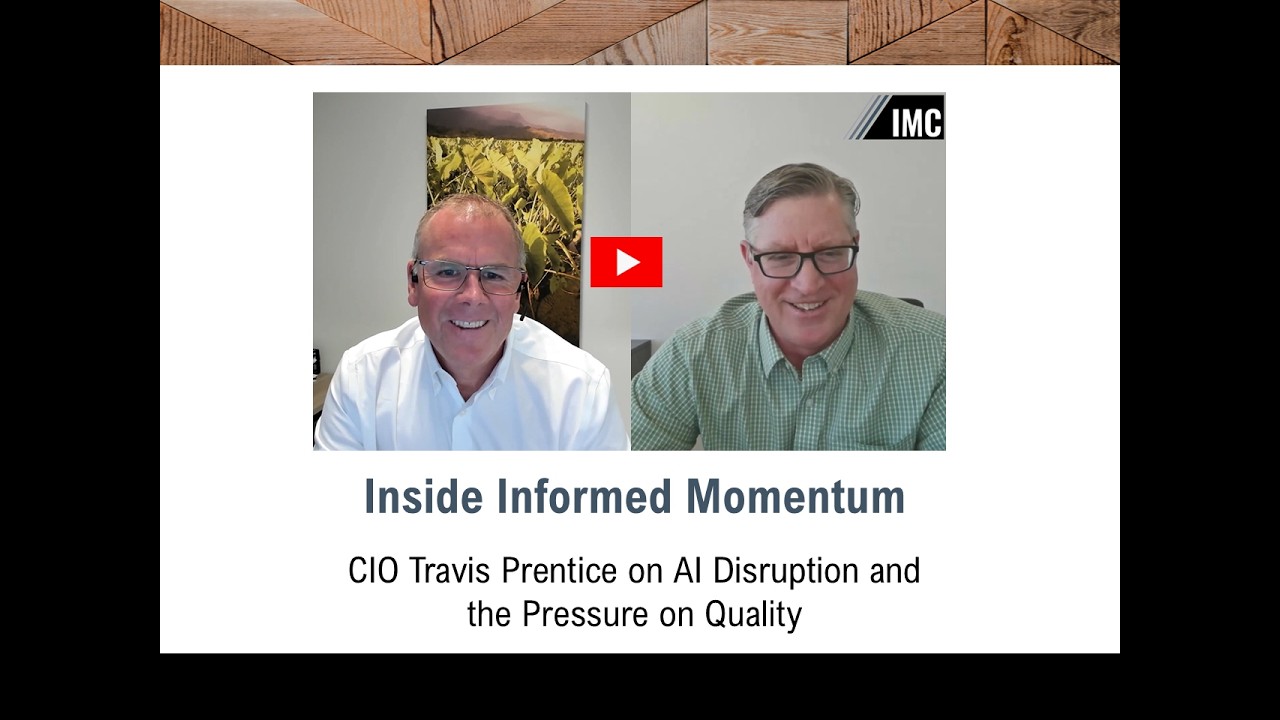 Inside Informed Momentum | AI Disruption and the Pressure on Quality