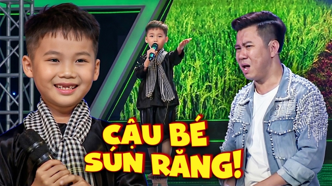 Cậu bé SÚN RĂNG hát dân ca SIÊU ĐÁNG YÊU khiến giám khảo CƯỜI TỦM TỈM MÃI KHÔNG THÔI | THVL