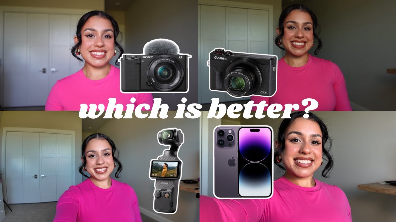 Sony ZV-E10 vs Canon G7X Mark III vs DJI Osmo Pocket 3 vs iPhone 14 Pro | Which is best for YOU?