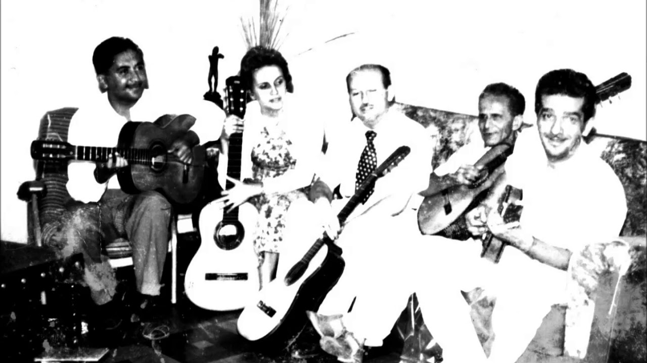 Sarau HISTÓRICO com chorões pernambucanos e cariocas na residência de Neusa França (1959)