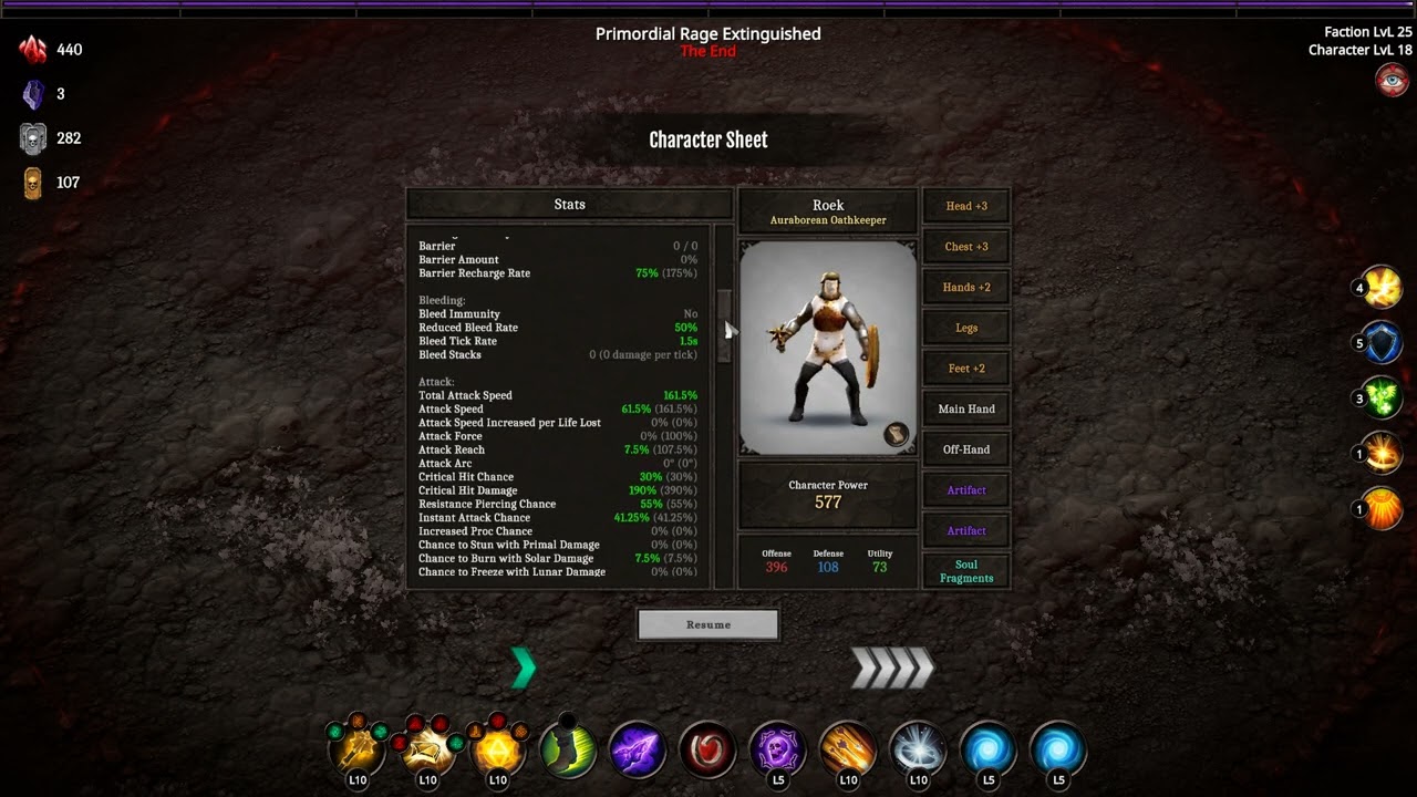 Conquest Dark 2025 05 11  AKKA Stage 3 Completed - BUILD ( OATHKEEPER )