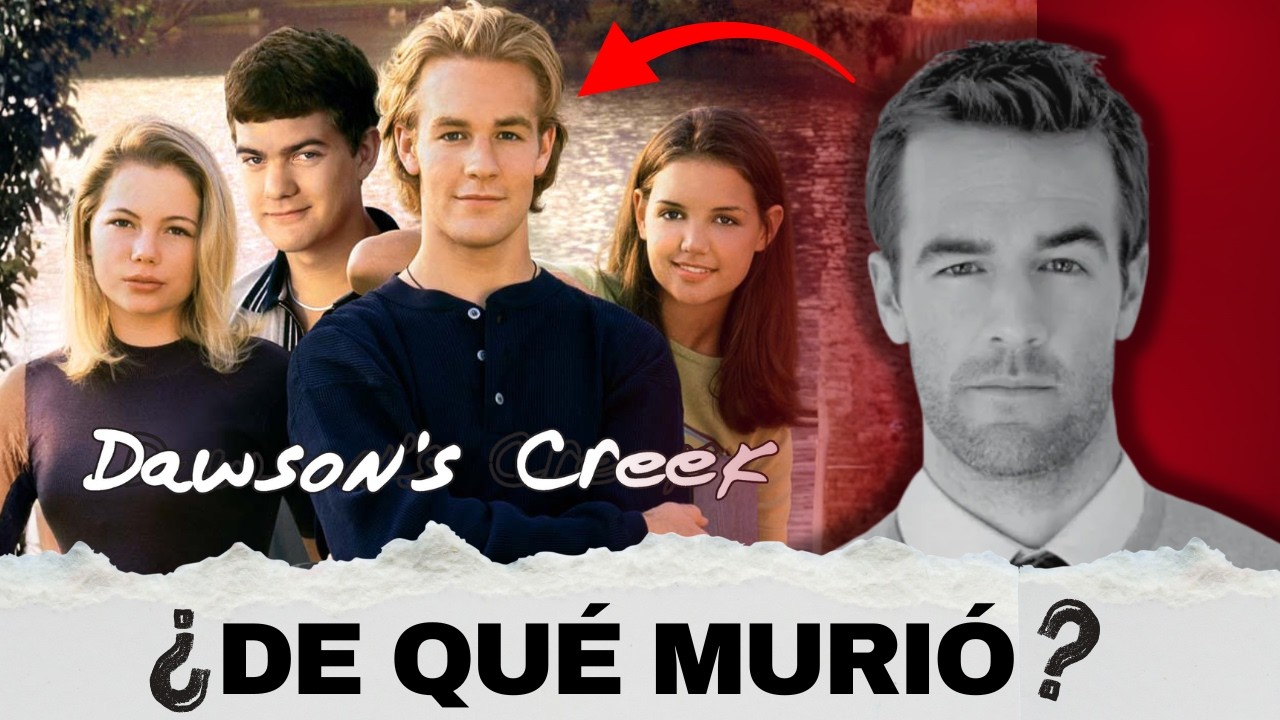 MURIÓ EL ACTOR JAMES VAN DER BEEK, PROTAGONISTA DE DAWSON'S CREEK
