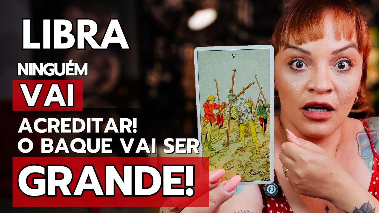 LIBRA ATÉ O FINAL DE AGOSTO! VOCÊ VAI PERCEBER NO ATO! ESSE VAI SER O PONTO FINAL DEFINITIVO!