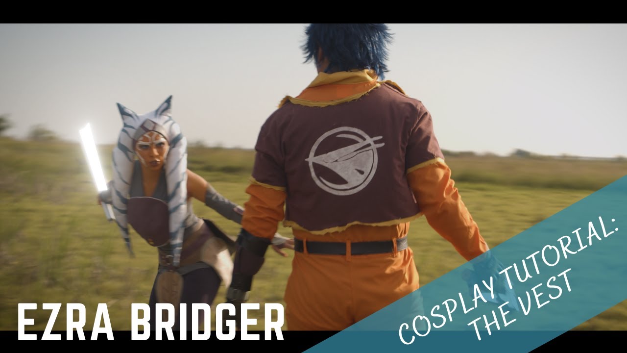 EZRA BRIDGER Season 1-2 Cosplay DIY Tutorial (VEST ONLY)