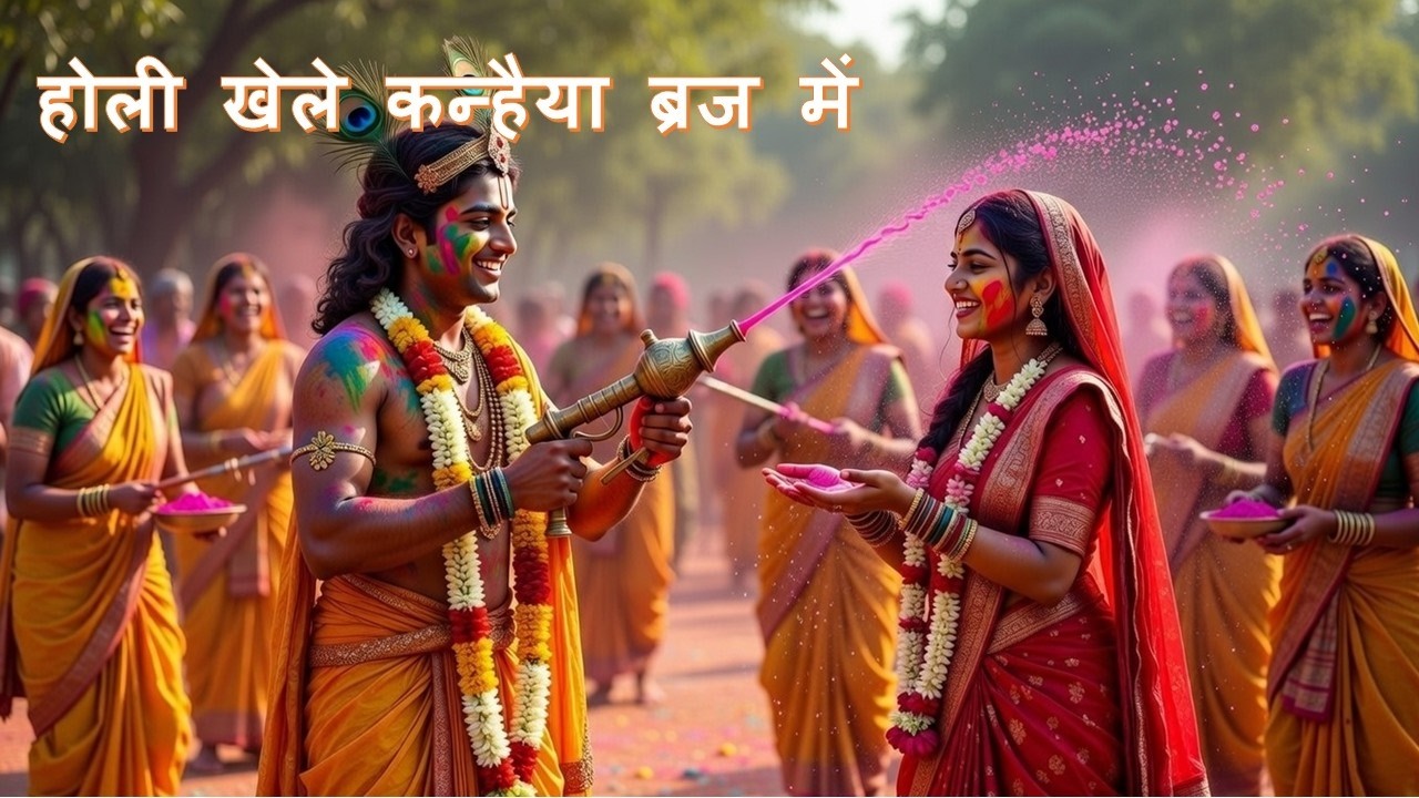 होली खेले कन्हैया ब्रज में | Radha Krishna Holi Song | New Holi Song 2026