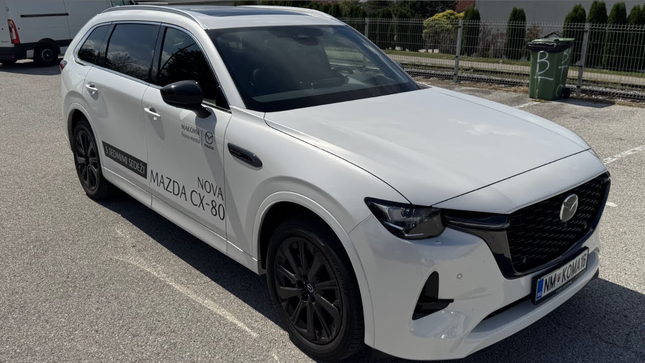 NEW Mazda CX-80 AWD 2025 - Visual review