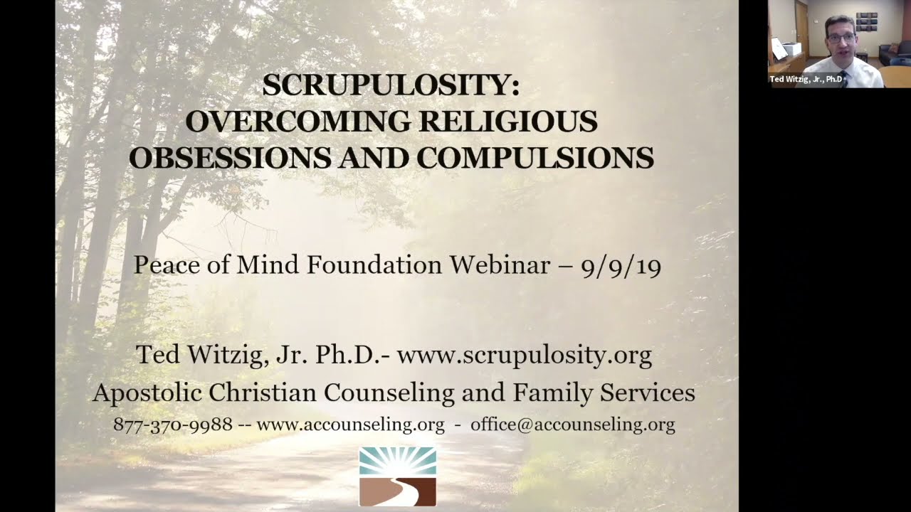 Scrupulosity: Overcoming Religious Obsessions and Compulsions