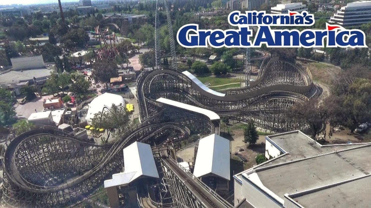 Star Tower On Ride POV California's Great America