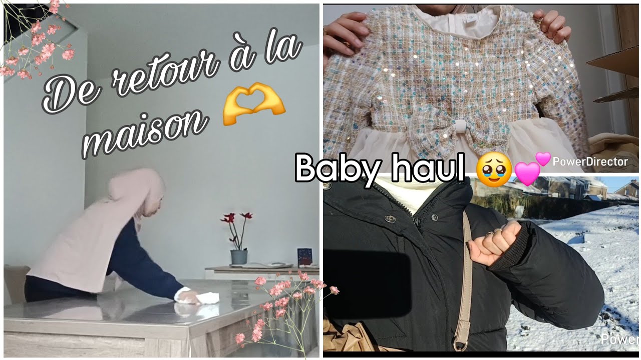 NAILAVLOG : Je suis de retour dans le nord / cleaning time / Haul shein baby 🥰