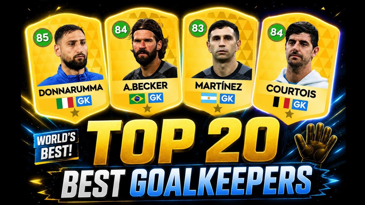 DLS 26 OFFICIAL TOP 20 BEST GOALKEEPER! 😜🔥