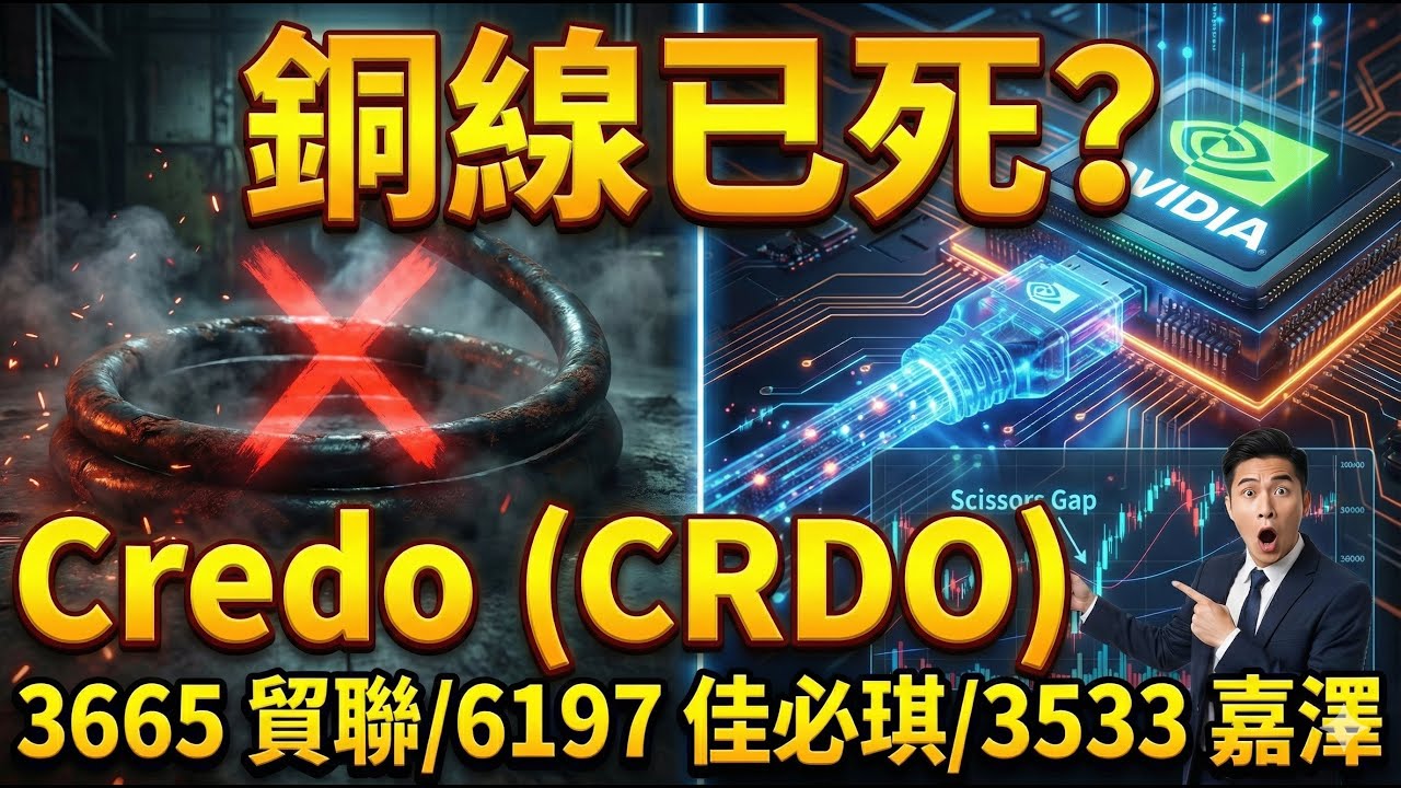 微軟、Nvidia 指定採購！揭密 AI 伺服器背後的隱形冠軍 Credo，為何說它是下一個博通？