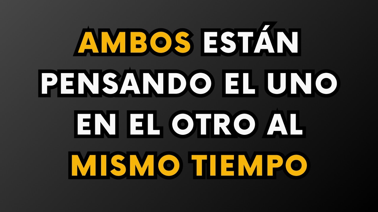 Ambos Están Pensando El Uno En El Otro Al Mismo Tiempo || Datos De Psicología