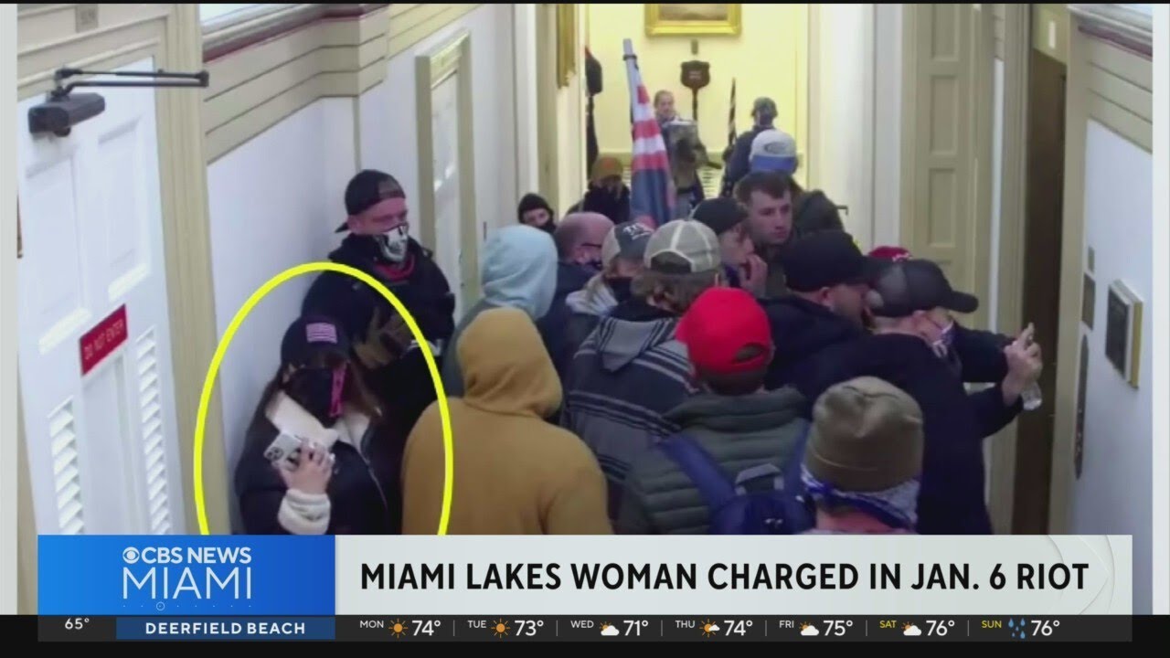 South Florida woman arrested, charged in Jan. 6 riot at US Capitol