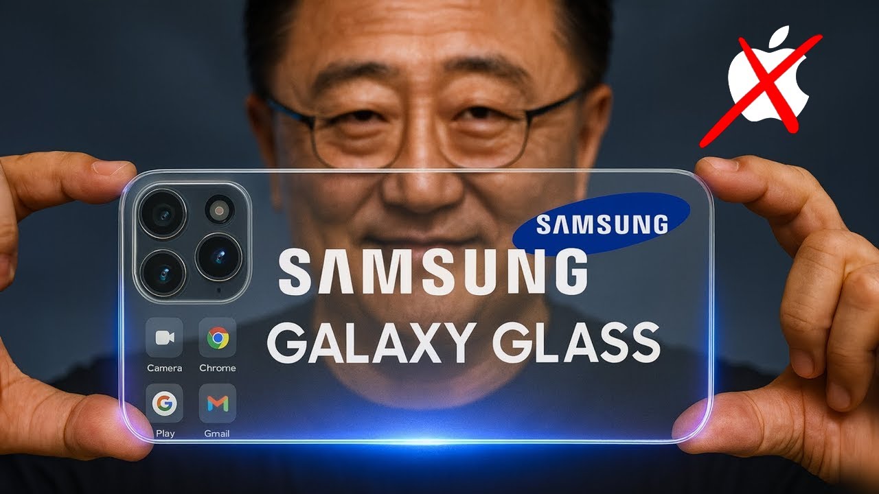 Samsung Hat Das iPhone Gerade Mit Dem Ersten Transparenten Smartphone &bdquo;Galaxy Glass&ldquo; Ausgeschaltet!