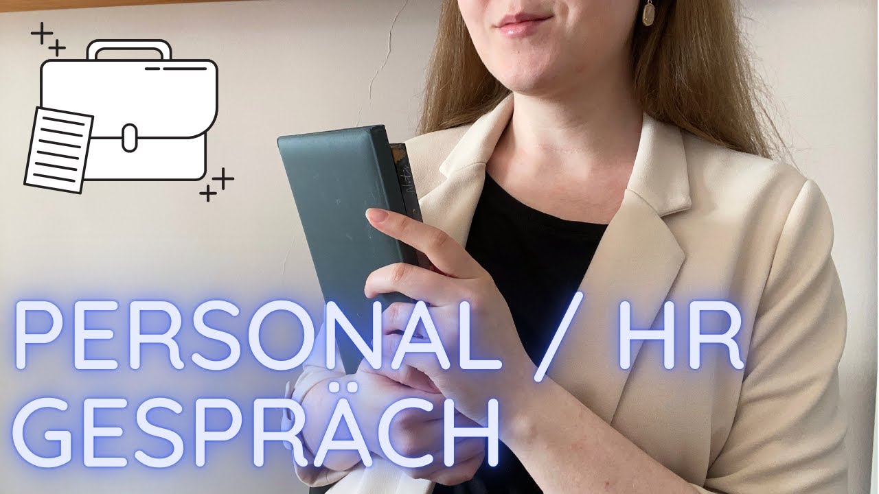 Ende deiner Probezeit: HR Gespräch – Entspannendes ASMR Roleplay auf Deutsch