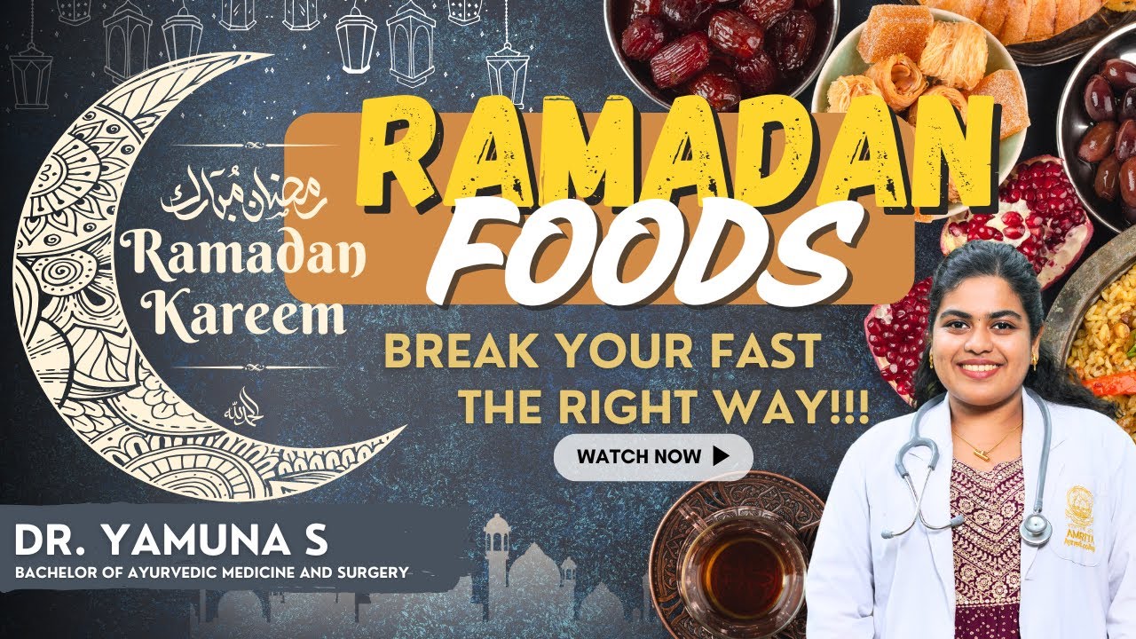 Ramadan Fasting & How to Break It the Ayurvedic Way | Healthy Fasting Tips🌙✨
