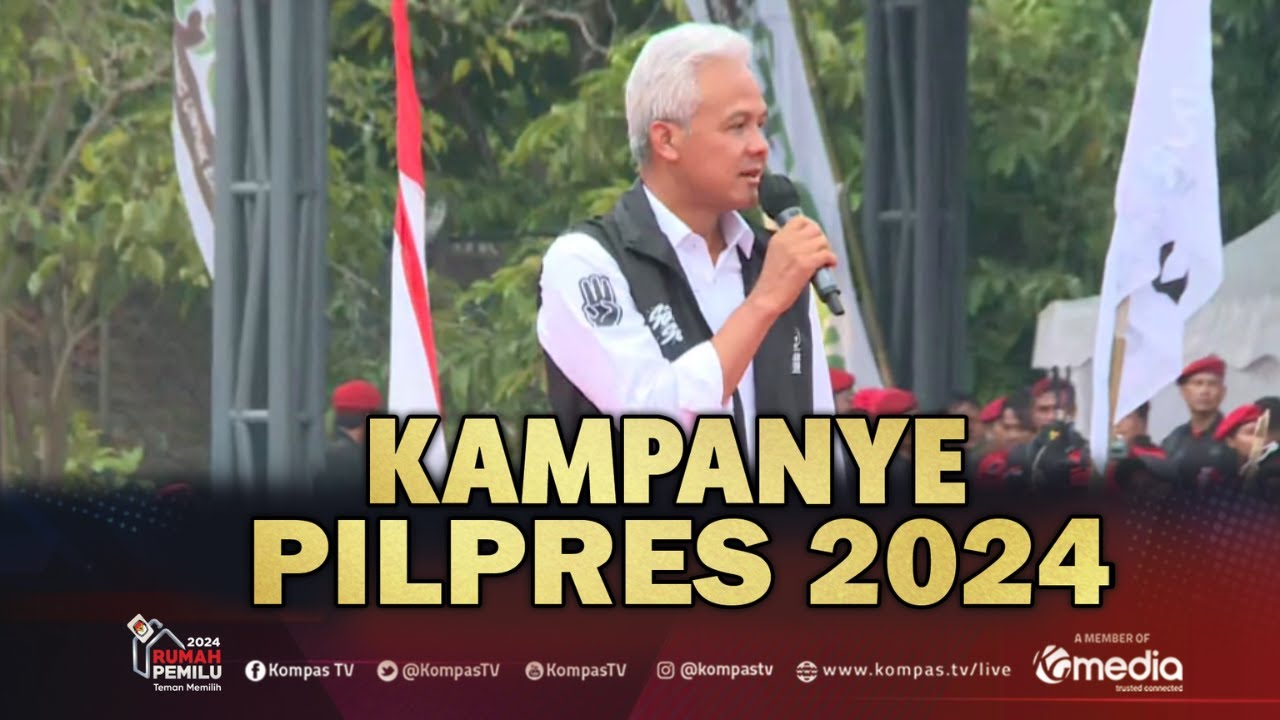 Orasi Politik Ganjar Pranowo di Kampanye Akbar Yogyakarta Alun-Alun Wates | 28 Januari 2024