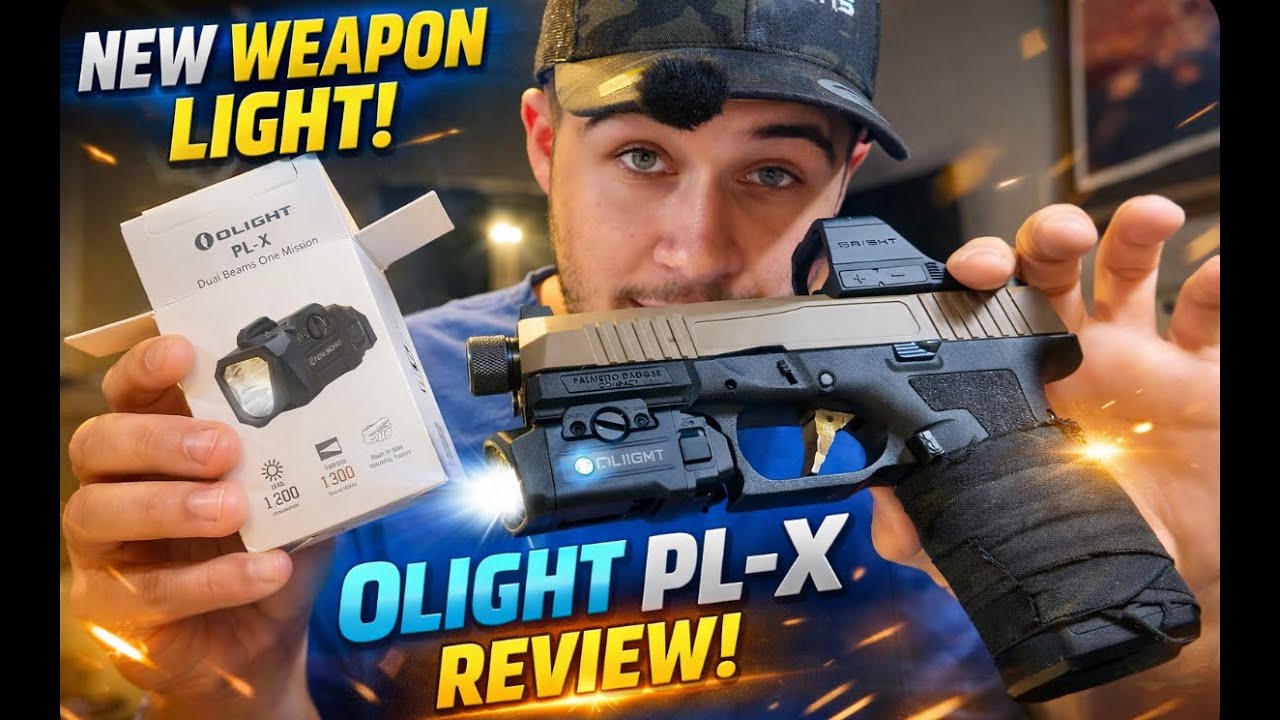 New olight plx dual beam weapon light😱 (is it worth the hype??) unboxing and review!!!!