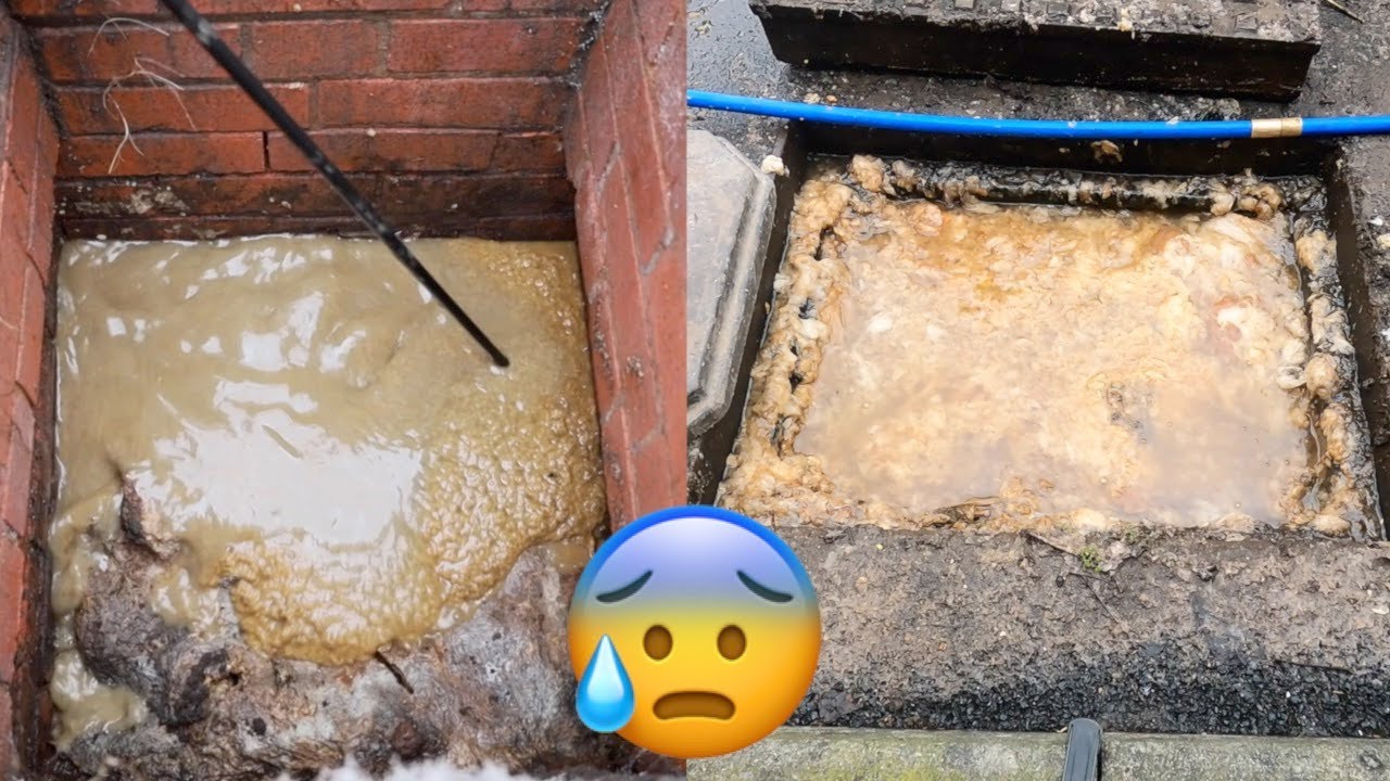 How to unblock a manhole
