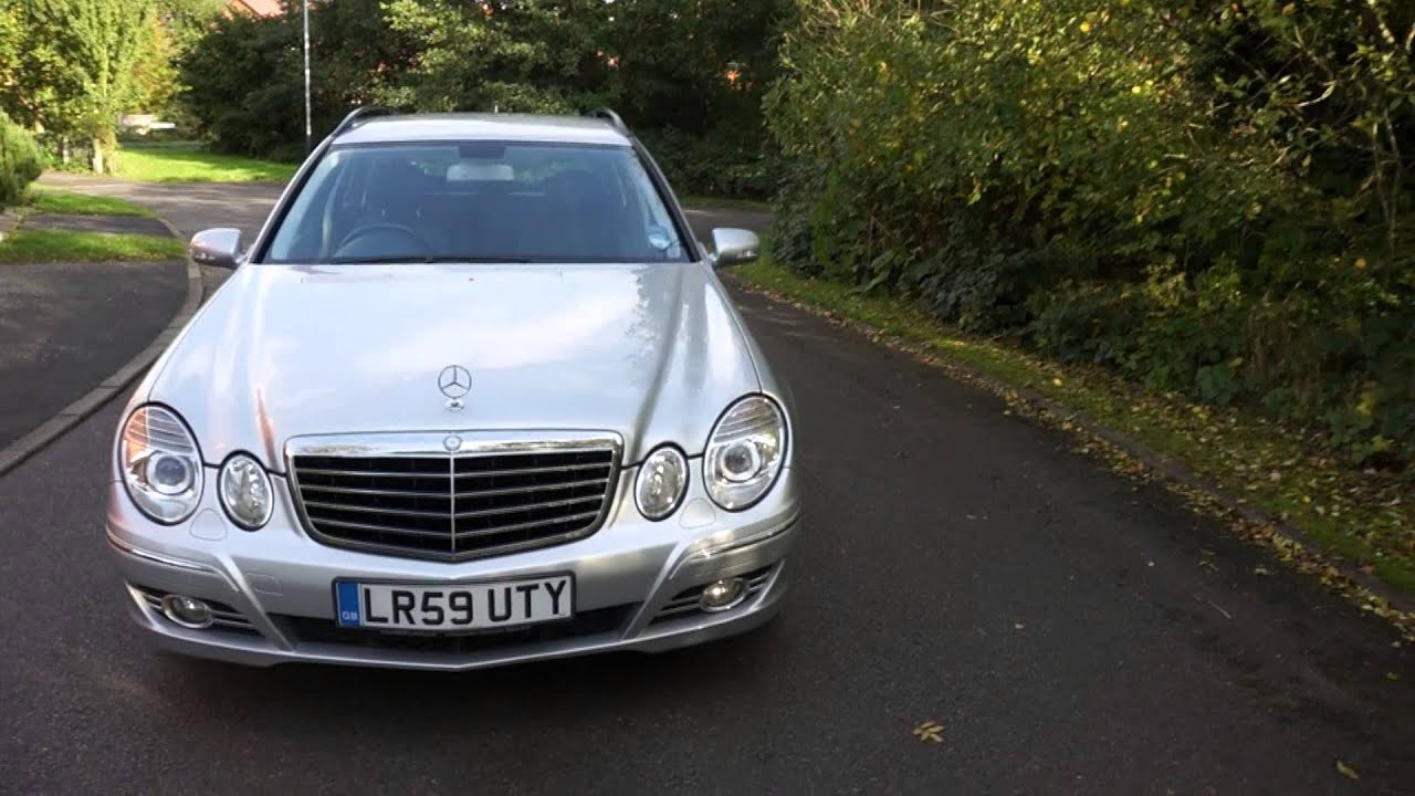 2009(59) MERCEDES E220 CDI AVANTGARDE ESTATE AUTOMATIC 2.2 DIESEL SILVER MERCLAND NUNEATON