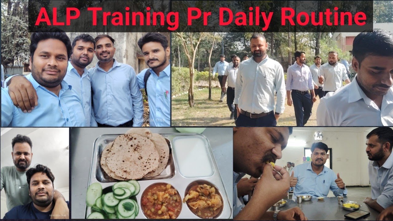 Assistant Loco Pilot Sabarmati (Gujarat) Training Centre Daily Routine Vlogs..
