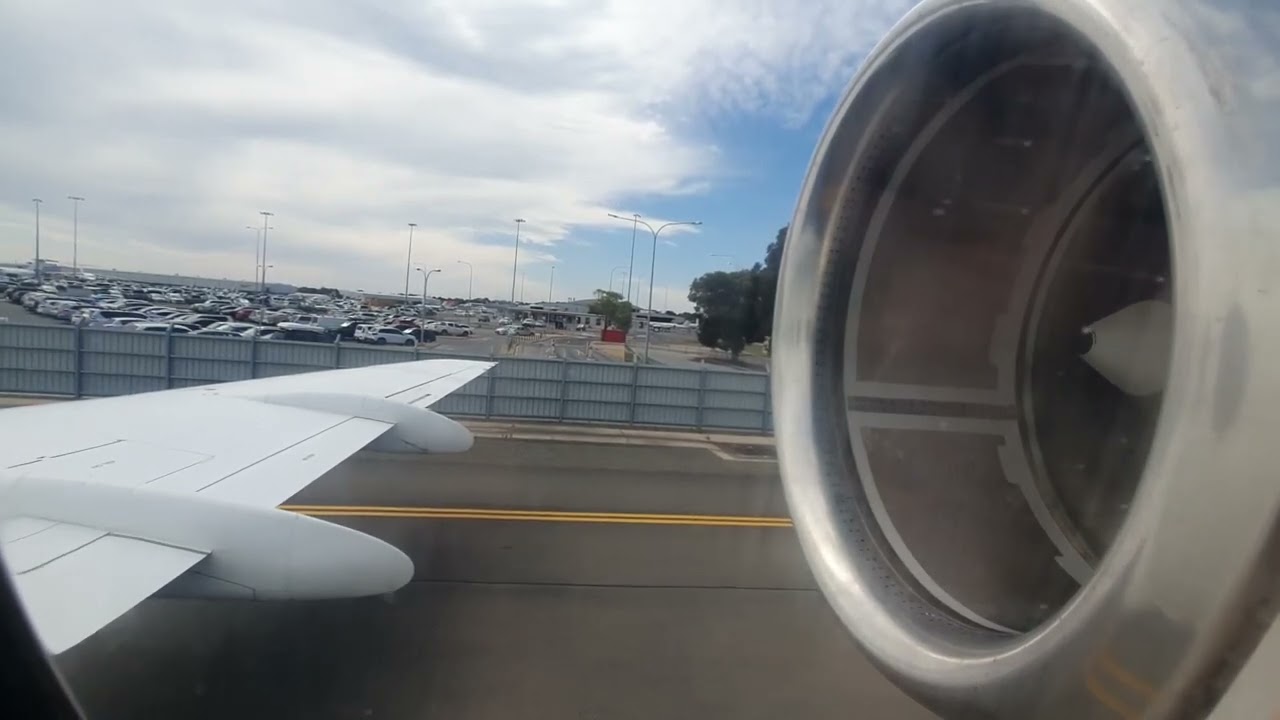 Alliance Airlines Fokker 100 VH-XWT QQ3240 Pushback and Engine Start at Adelaide
