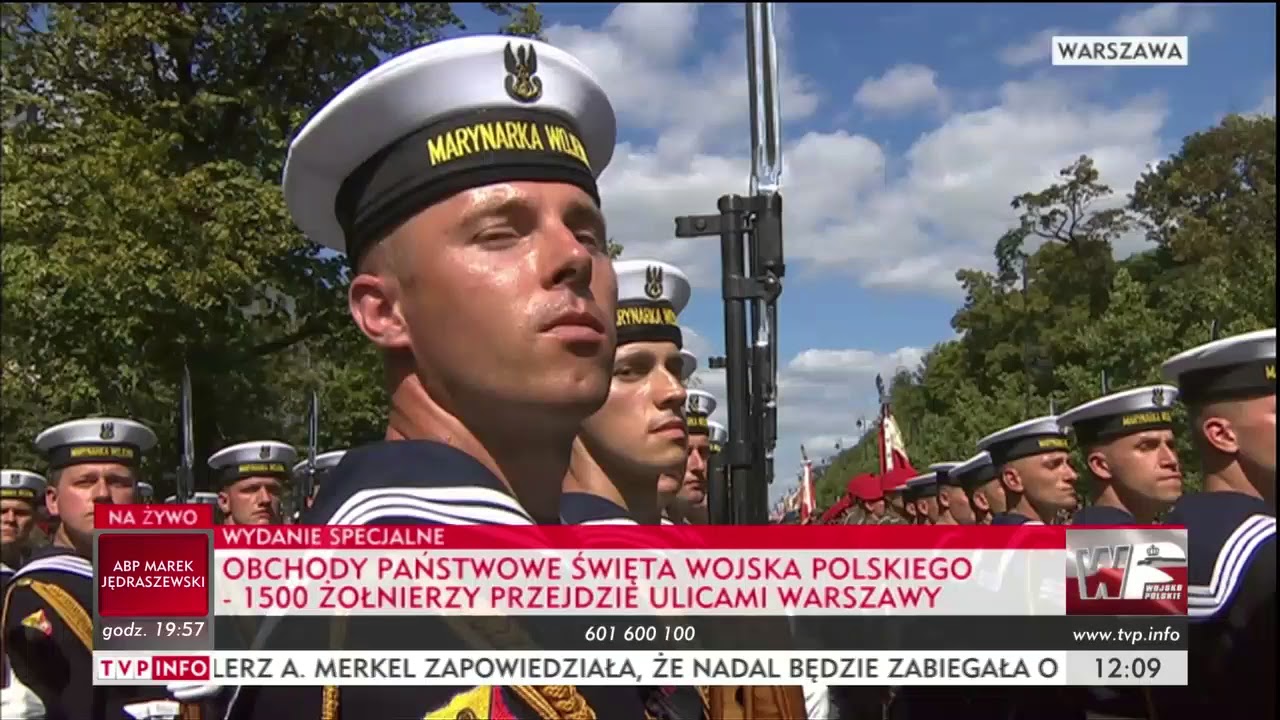 Święto Wojska Polskiego - defilada z udziałem Prezydenta RP Andrzeja Dudy 15-08-2017