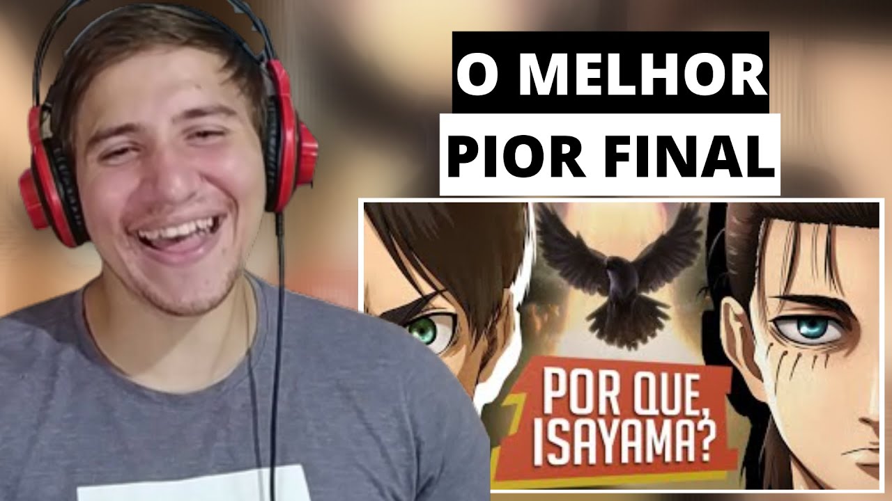 REACT O QUE ACONTECEU COM SHINGEKI NO KYOJIN! Jumentossauro