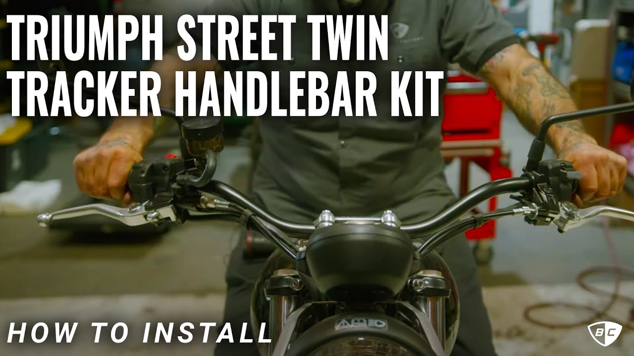How to Install Tracker Handlebar Kit on Triumph Street Twin