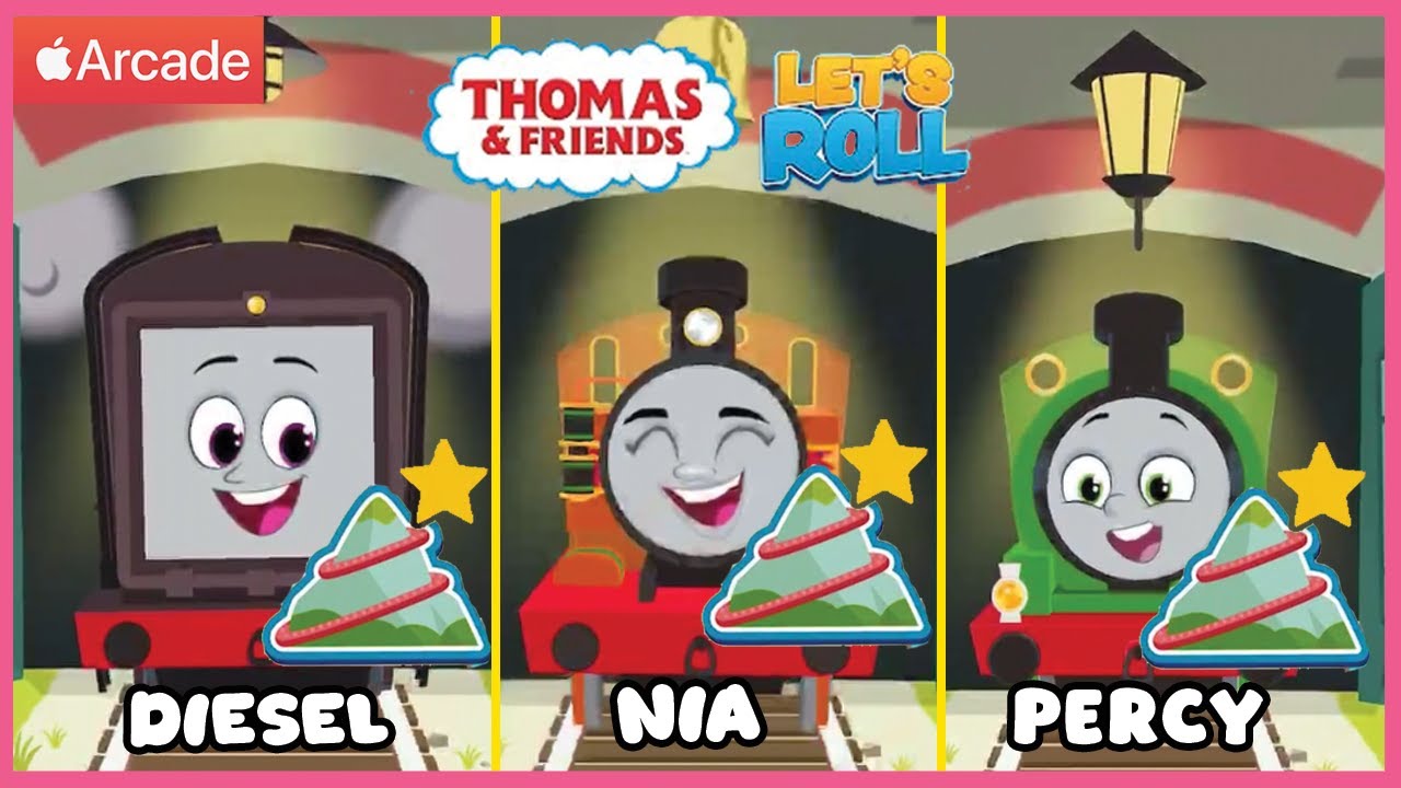 Thomas & Friends™: Let's Roll+ | Play with Diesel, Nia & Percy | Explore The Cannonball curve #train