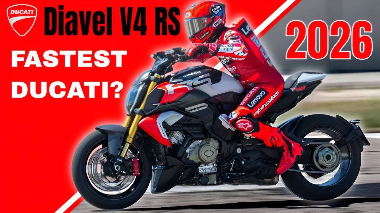 2026 Diavel V4 RS Fastest Accelerating Ducati Ever