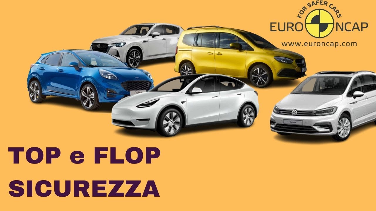 LE AUTO PIU' E MENO SICURE DELL'ANNO | EURONCAP 2022