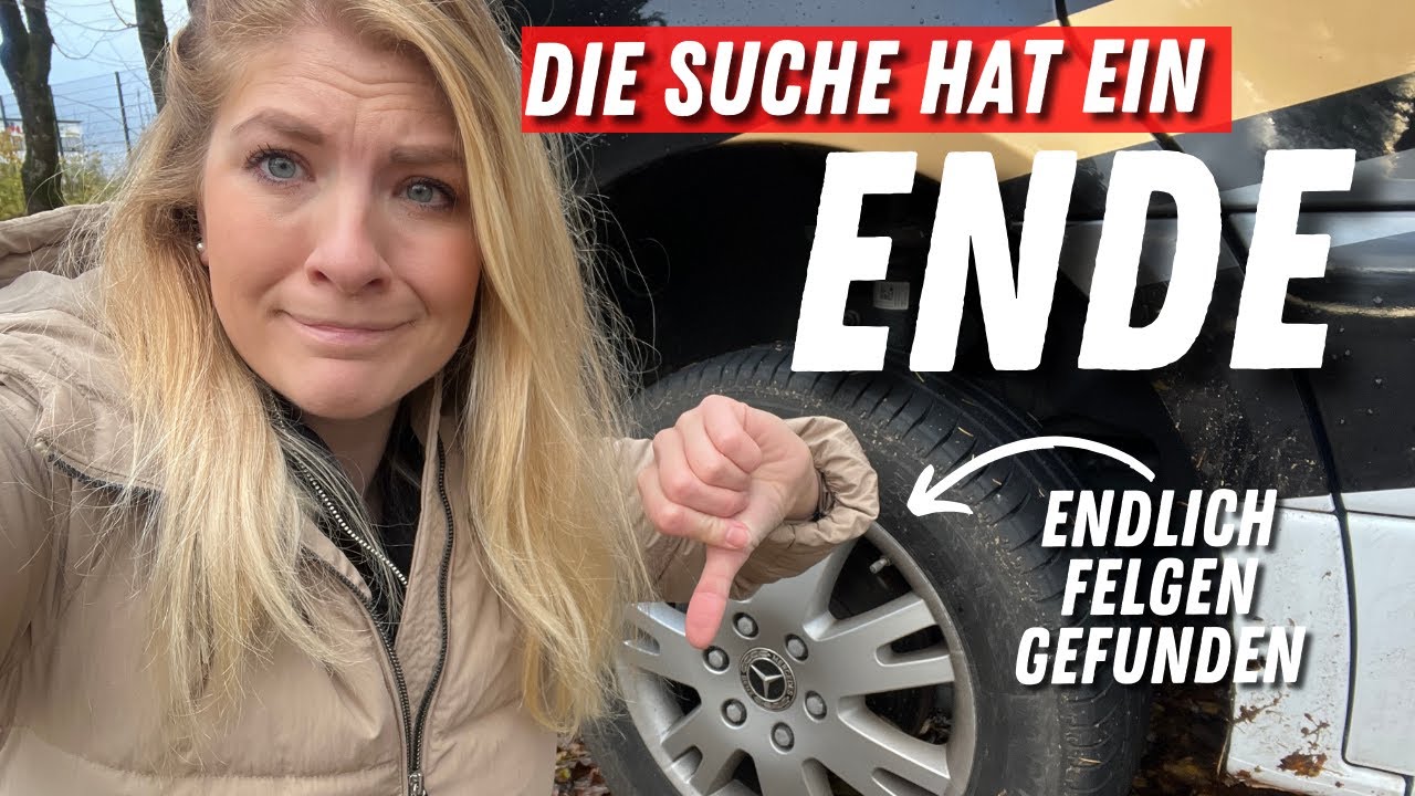 ENDLICH🥰 Optik & Fahrkomfort verbessert ➡️ 18 Zoll Borbet CW6 + Loder AT 1 für Sprinter Wohnmobil