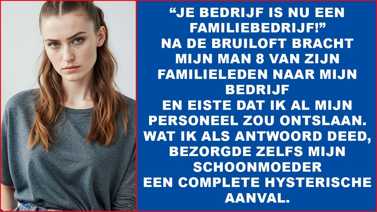Je bedrijf is nu een ‘familiezaak’! Na de bruiloft bracht mijn man 8 familieleden mee