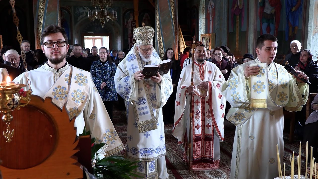 Praznicul Bunei Vestiri în parohia Domnești de Jos