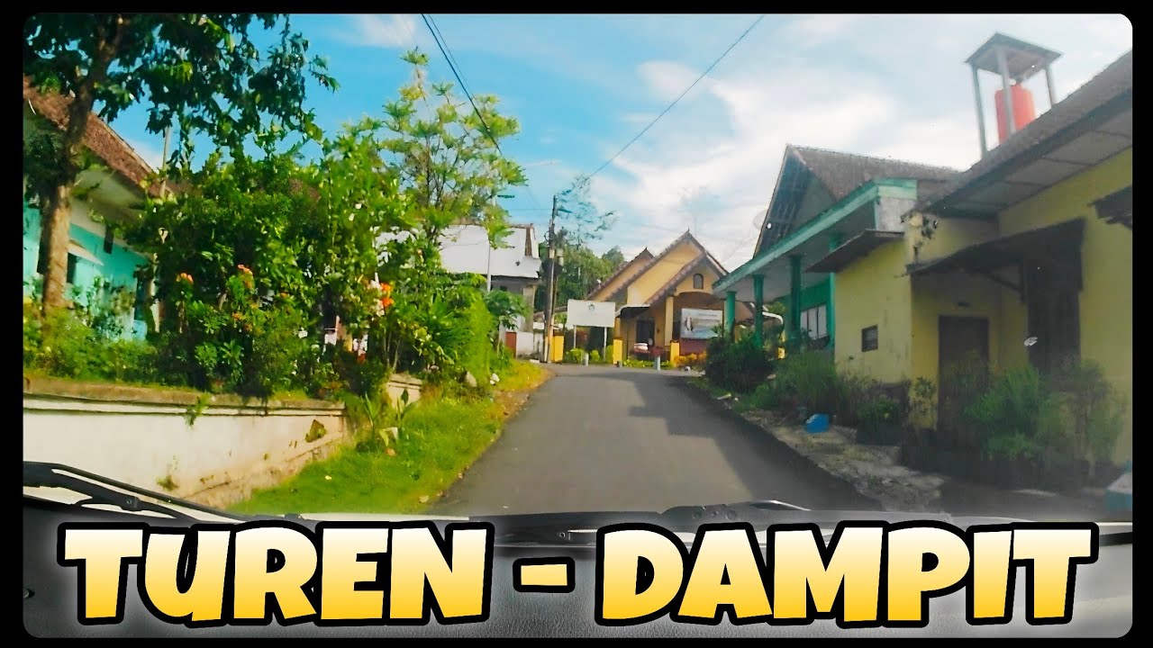 Suasana Jalan Turen – Dampit Malang | CarVlog Santai