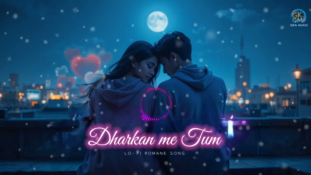 Dhadkan Mein Tum | Romantic Hindi Song | Heart Touching Love Track | 90s Style Melody | GKM music 🎵🎶