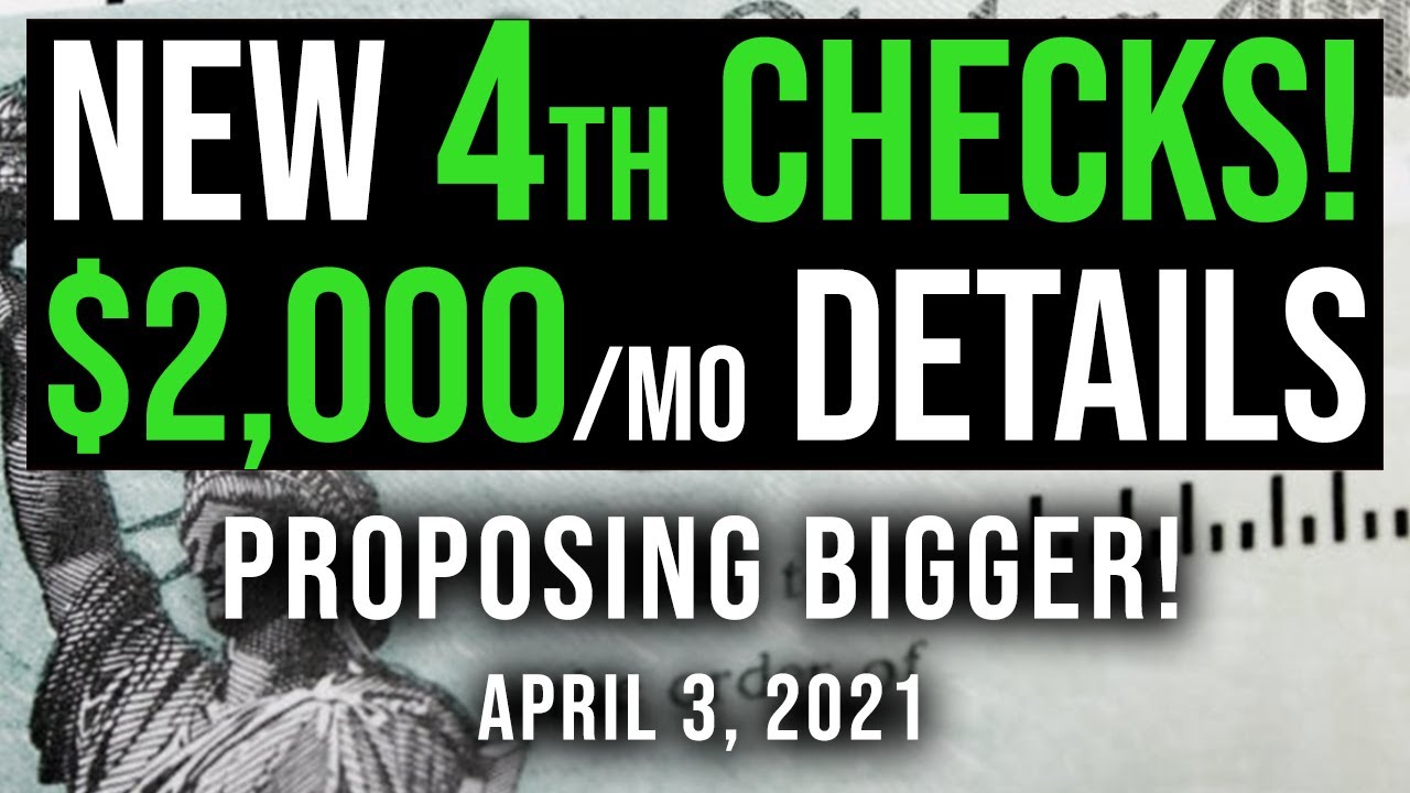 (WOW! BIGGEST STIMULUS YET! +$2,000/MO CHECKS!) STIMULUS CHECK UPDATE! PACKAGE UPDATE 04/03/2021