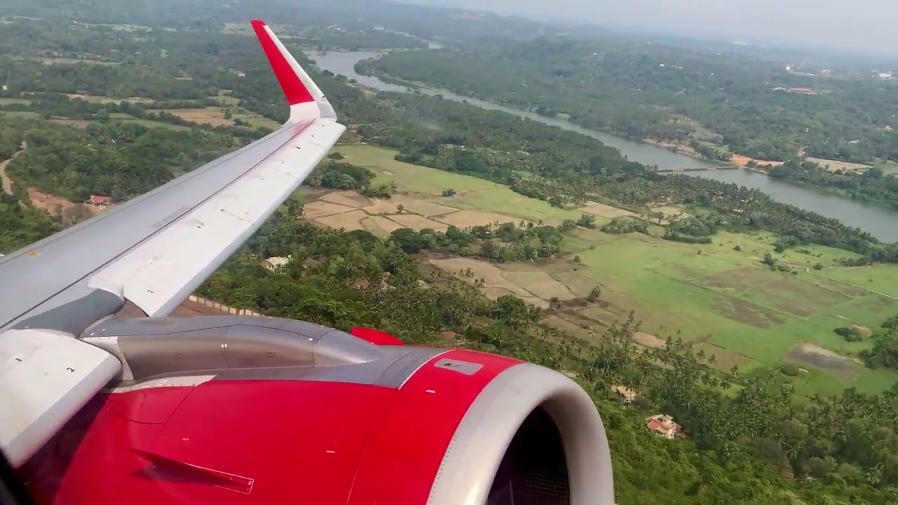 Brand New Air India A320neo takeoff from Mangalore [4K]