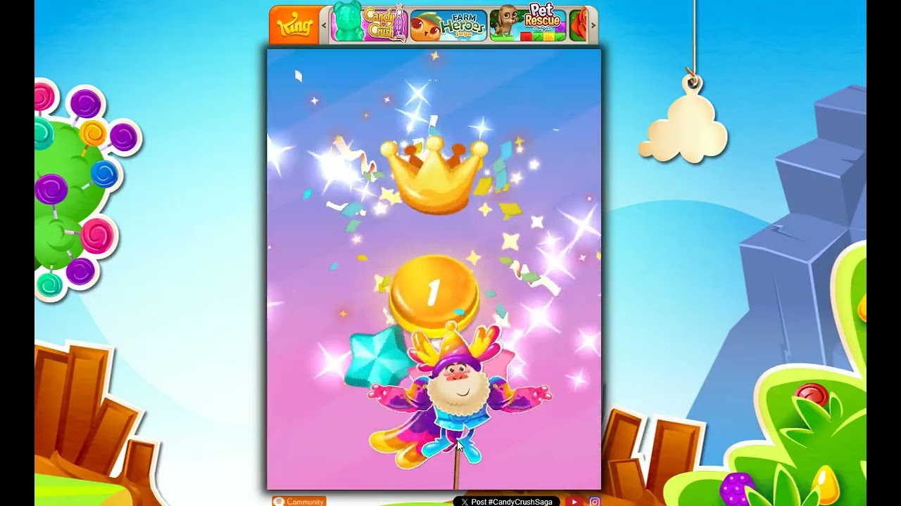 Candy Crush Saga Level 15689、15690、15691、15692、15693、15694、15695 by Funny❣