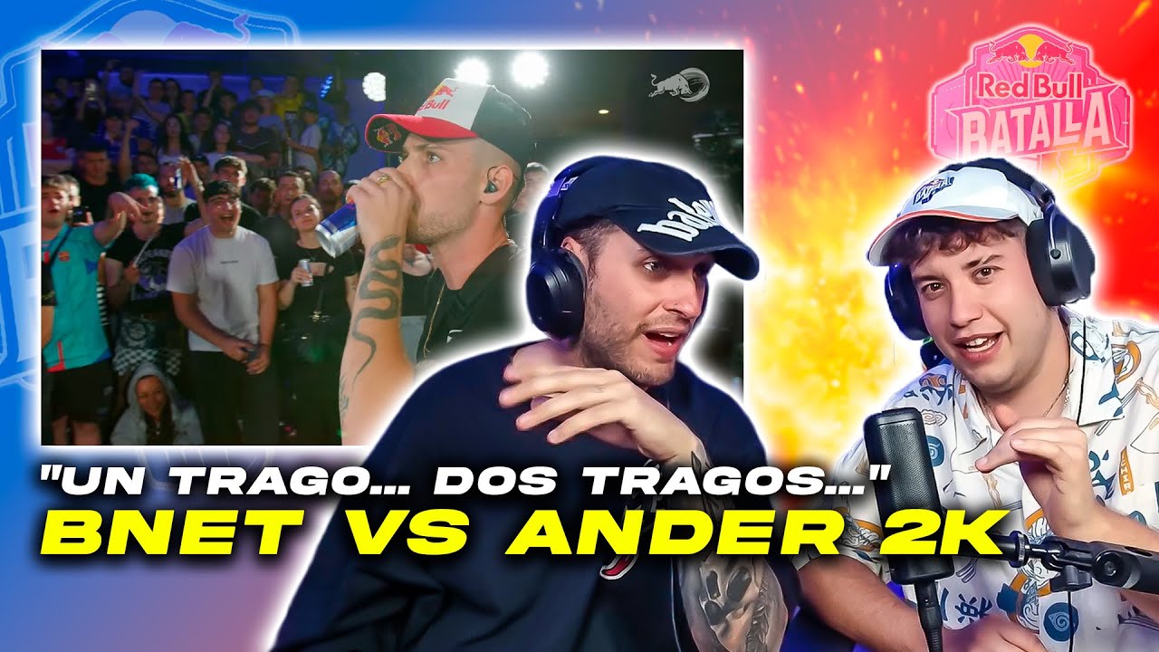 BNET vs ANDER 2K EN CUARTOS DE FINAL DE LA REGIONAL DE RED BULL BATALLA - Reacción KAPO Y BLON