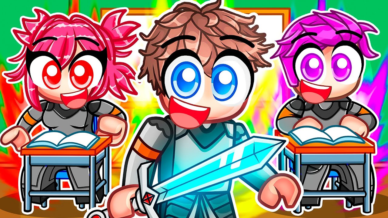 Joining a PROTECTIVE ANIME KNIGHT ONLY HIGHSCHOOL in Roblox Strongest Battlegrounds!