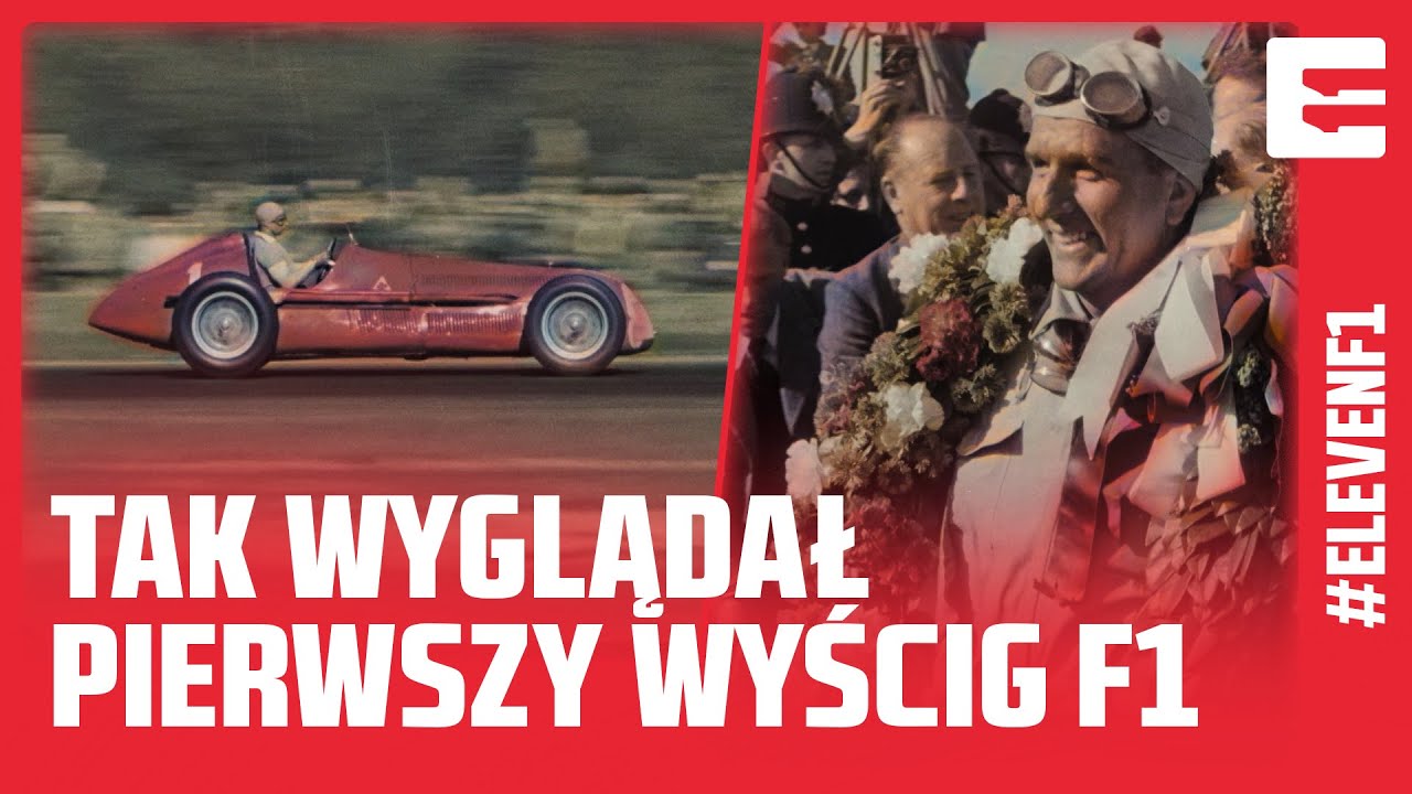 KRONIKA FILMOWA: PIERWSZE GRAND PRIX FORMULY 1 W HISTORII (POLSKIE NAPISY)