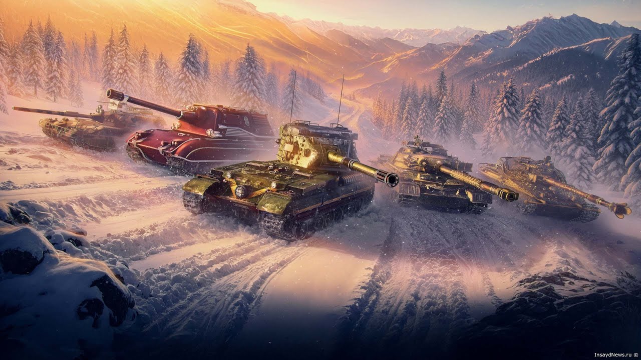 Танчики Новогодние ● Mir Tankov