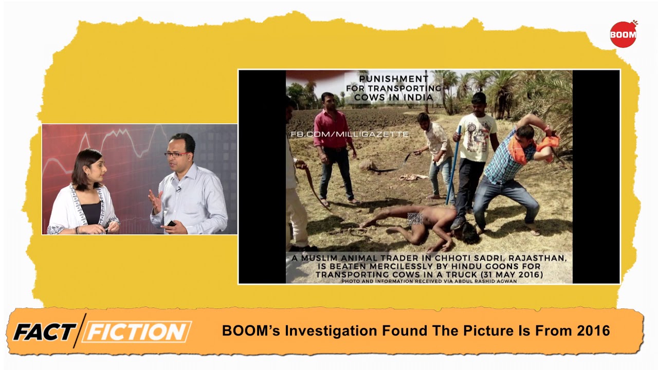 Fact Vs Fiction: Photo Of Cow Vigilante's Attack Shared With A Different Narrative