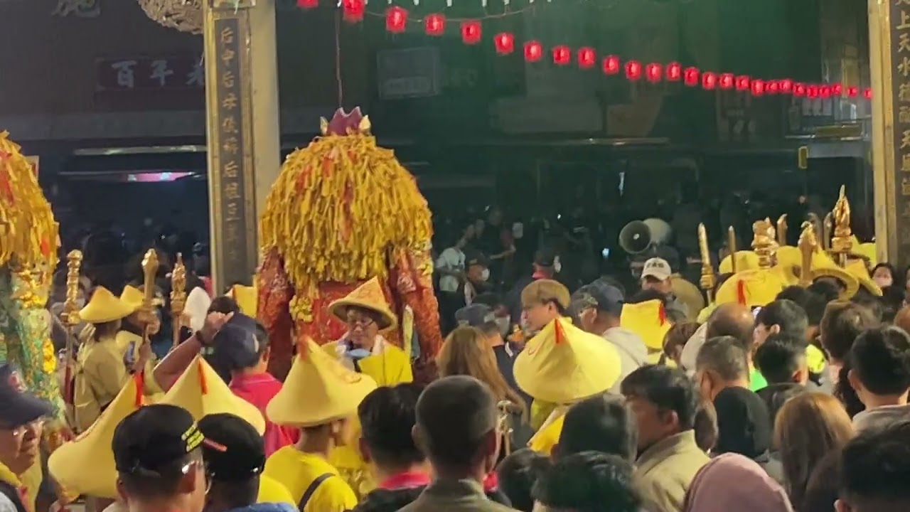 2025年4月13號同安寮十二庄供奉鹿港天后宮新祖宮同安媽回鑾感謝大家辛苦了