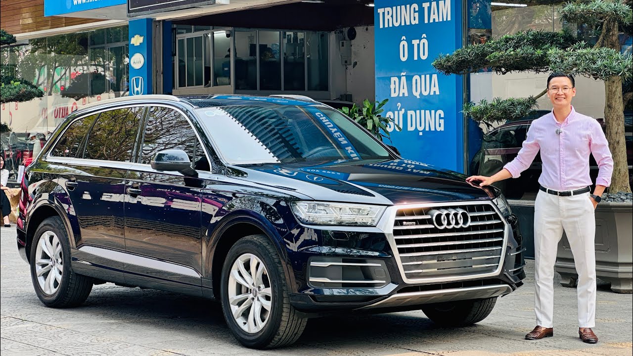 Chào bán Audi Q7 2.0 TFSI 2016 / Mẫu SUV gầm cao đa dụng siêu rộng cho cả gia đình mà vẫn sang trọng