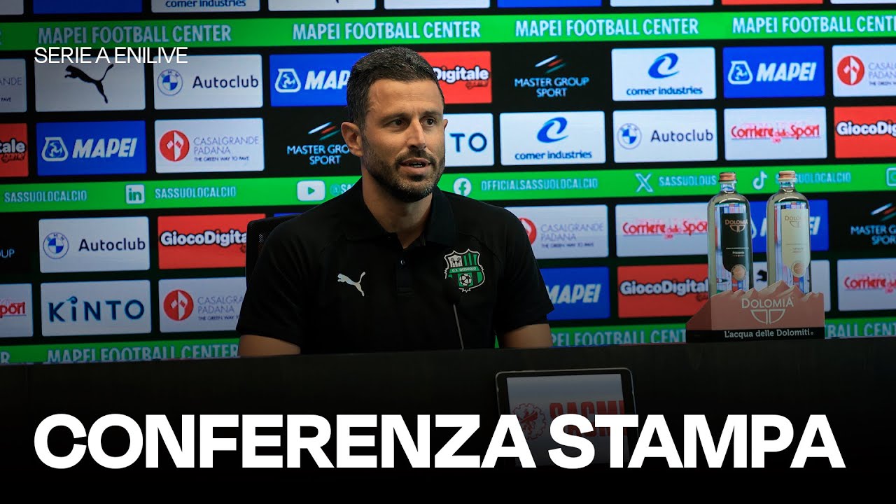 La conferenza stampa di mister Grosso prima di Lecce-Sassuolo